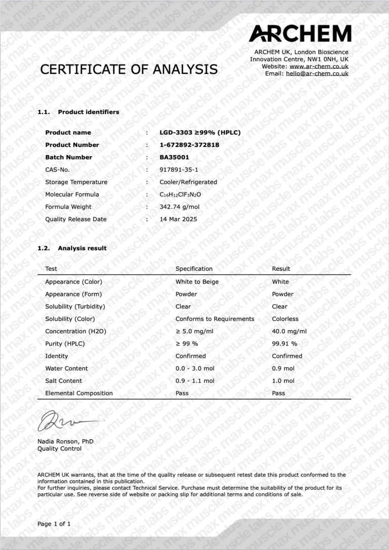 LGD-3303 HPLC BA35001
